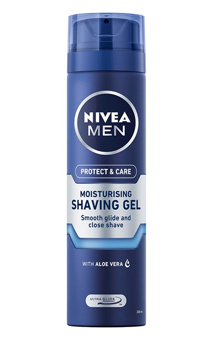 Увлажняющий гель для бритья Nivea Защита и уход, 200 мл