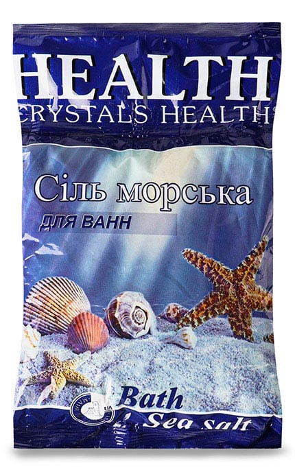 CRYSTALS HEALTH-Сіль морська для ванн Crystals Health 500 г-4820106490187