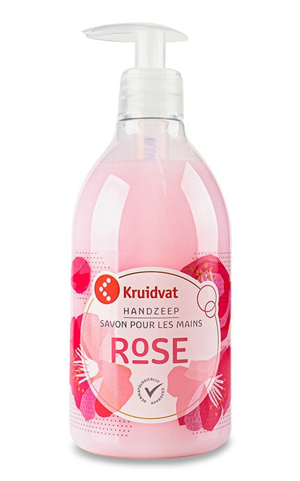 KRUIDVAT-Мило рідке Kraudvat Троянда 500 мл-8719179480262