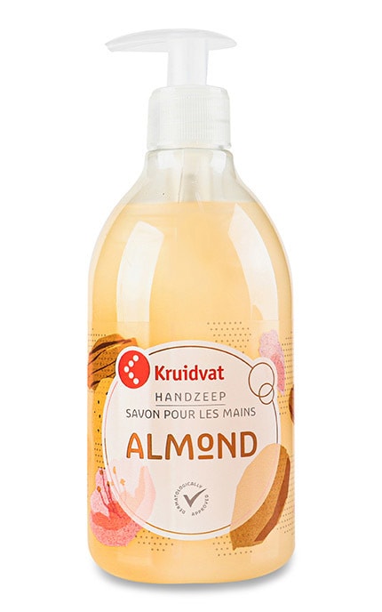 KRUIDVAT-Мило рідке Kraudvat Мигдаль 500 мл-8719179480231