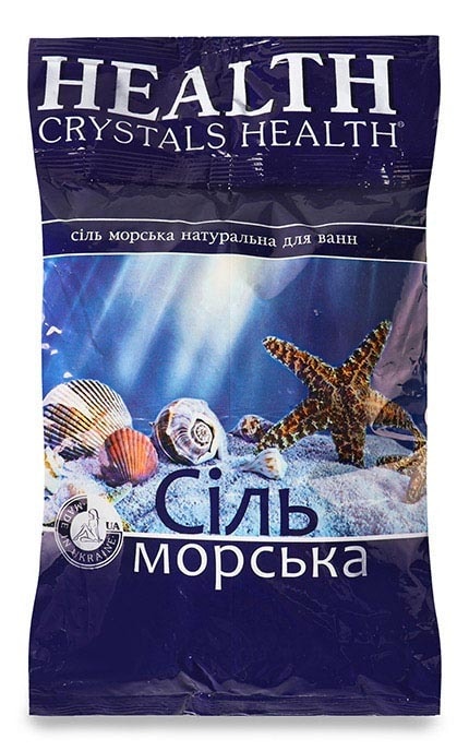 Соль морская для ванн Crystals Health 1 кг