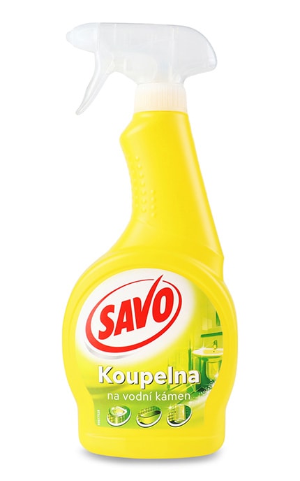 SAVO-Спрей для очистки известкового налета для ванной Savo 500 мл-8720182870100