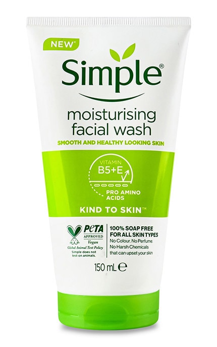 SIMPLE-Гель для вмивання зволожуючий Simple Kind To Skin 150 мл-5011451103870