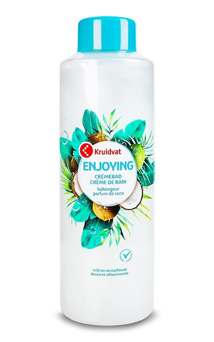 KRUIDVAT-Крем-пена для ванной Kruidvat Enjoying 1000 мл-8720674250298