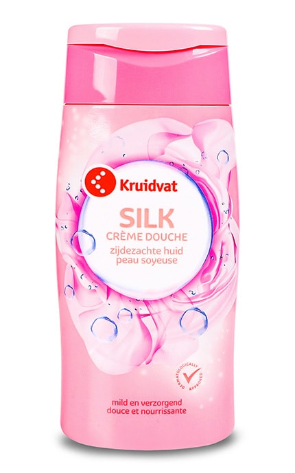 KRUIDVAT-Крем-гель для душу Kruidvat Silk 300 мл-8719179770585
