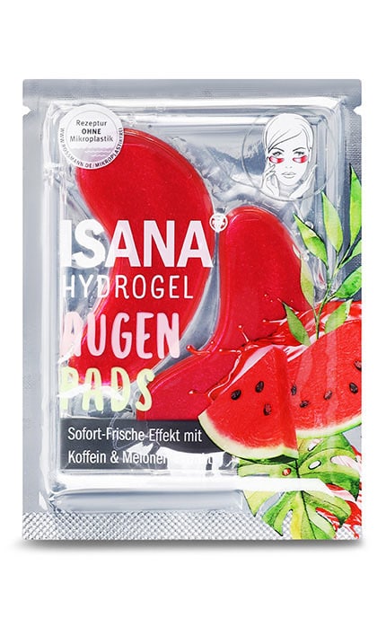Патчи под глаза гидрогелевые Isana Арбуз 2 шт