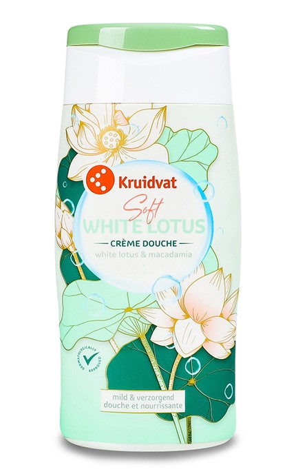 KRUIDVAT-Крем-гель для душу Kruidvat White lotus 300 мл-8720674232799