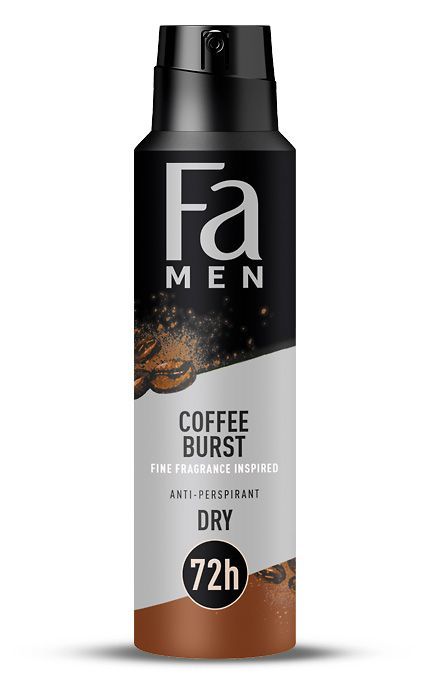 FA-Антиперспірант-спрей Fa Men для чоловіків з ароматом кави 150 мл-9000101641431