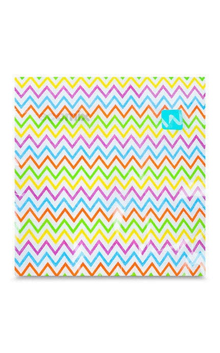 ECOMIX-Cалфетки бумажные 3-х слойные Ecomix Зигзаг 18 шт-9210000073220