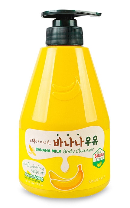 WELCOS KWAILNARA-Крем-гель для душу Kwailnara Banana 550 мл-8803348026853