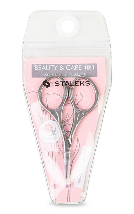 STALEKS-Ножницы для кутикулы матовые Staleks Beauty&Care 10/1 1 шт-4820121590480