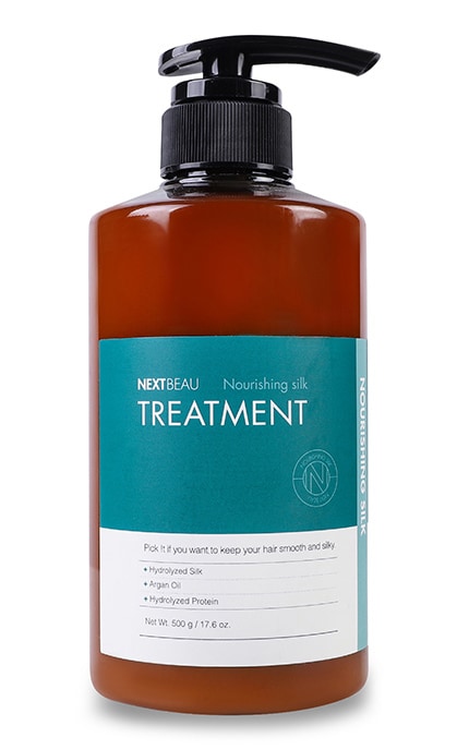 NEXTBEAU-Бальзам-маска для волосся з амінокислотами Nextbeau Treatment 500 г-8809696982452