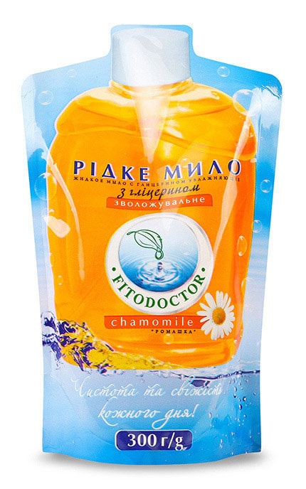 Мыло жидкое увлажняющее с глицерином Fitodoctor Chamomile 300 г
