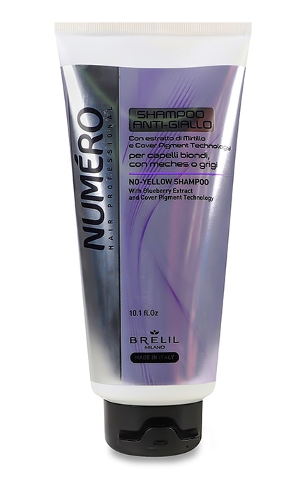 NUMERO-Шампунь для нейтралізації жовтизни волосся Numero Тонуючий 300 мл-8011935086368
