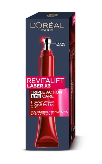Крем для кожи вокруг глаз L'Oreal Paris Revitalift Laser X3 15 мл