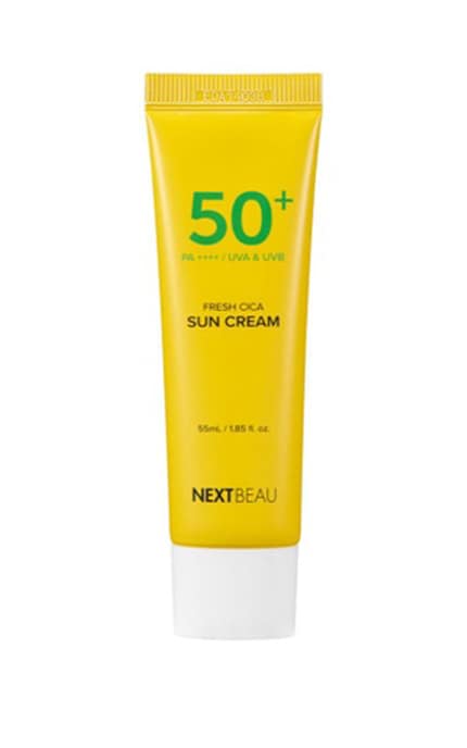 Солнцезащитный освежающий крем Nextbeau Fresh Cica SPF 50+ 50 мл
