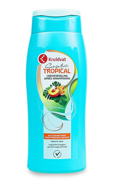 KRUIDVAT-Кондиционер для волос Kruidvat Tropical 500 мл-8719179787002
