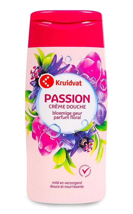 KRUIDVAT-Гель для душу Kruidvat Passion 300 мл-8720674232690