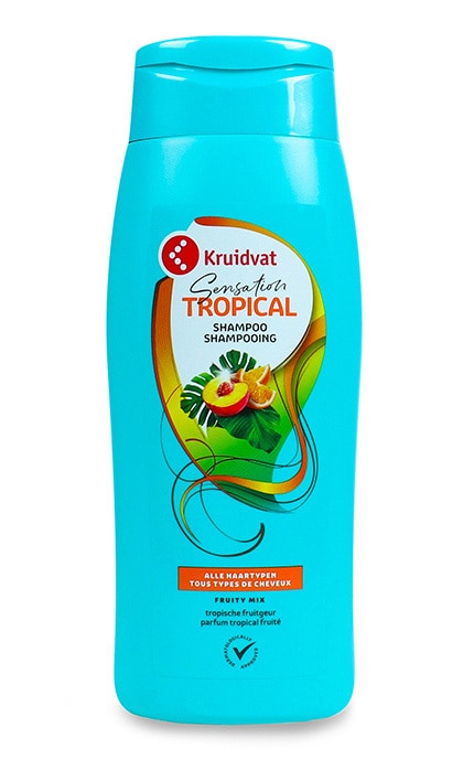 KRUIDVAT-Шампунь для волос Kruidvat Tropical Sensation 500 мл-8719179835727