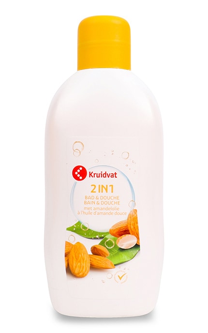 KRUIDVAT-Піна для ванни 2в1 Kruidvat 1000 мл-8711555266897