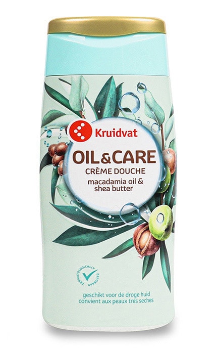 KRUIDVAT-Крем-гель для душу Kruidvat Oil&Care 300 мл-8720674232720