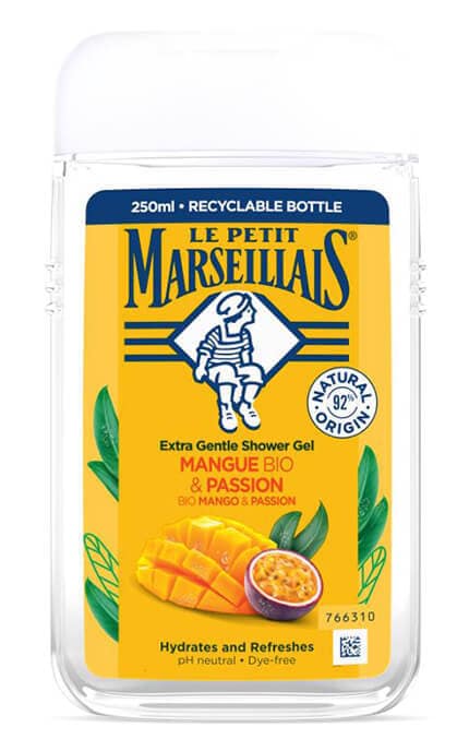 MARSEILLAIS-Гель для душу Le Petit Marseillais® БІО Манго та Маракуйя 250 мл-3574661711546