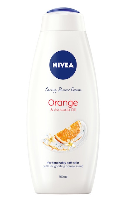 Гель-уход для душа Nivea Апельсин и Масло Авокадо 750 мл