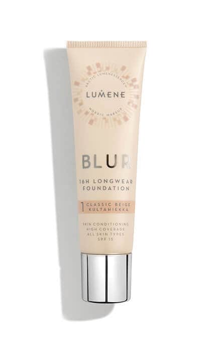 LUMENE-Основа тональная Lumene Blur SPF 15 1 Classic Beige 30 мл-6412600834635