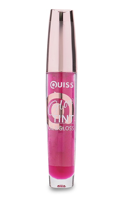 QUISS-Блиск для губ Quiss Glow Tint №2 Delicate crimson 5 мл-4823097125540