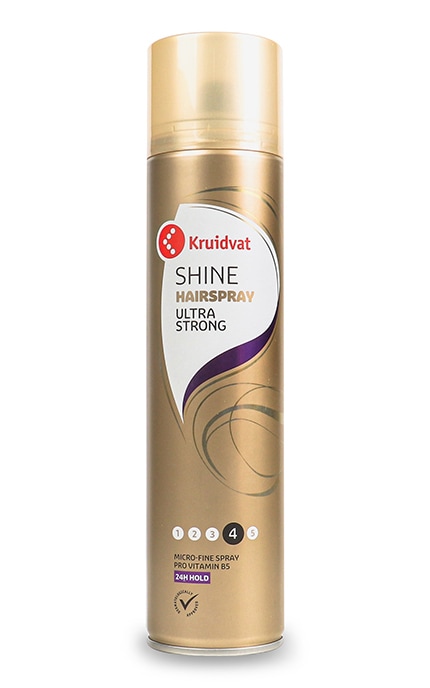 KRUIDVAT-Лак для волосся Kruidvat Ultra Strong Shine 400 мл-8719179414540