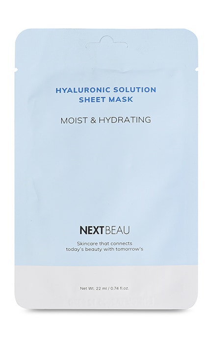 NEXTBEAU-Маска для обличчя Nextbeau Hyaluronic 22 мл-8809696981882