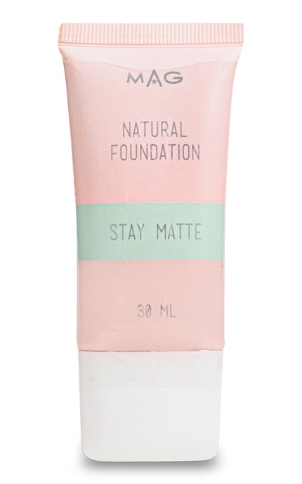 M.A.G.-Основа тональная для лица матирующая M.A.G. №02 Медовый беж 30 мл-4823097125625