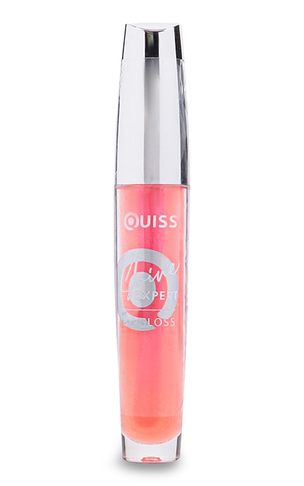 QUISS-Блиск для губ Quiss Shine Expert №12 Sparkling peach 5 мл-4823097125427