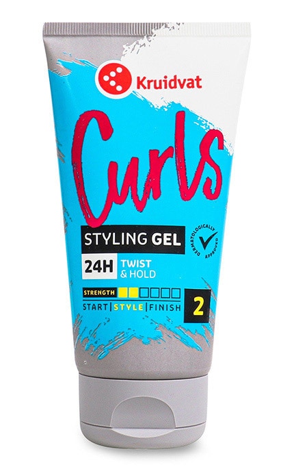 KRUIDVAT-Гель для укладки волос Kruidvat Twist&Hold Curls 150 мл-8719179587909