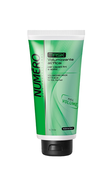 NUMERO-Маска для придания объема волосам Numero с экстрактом асаи 300 мл-8011935075515