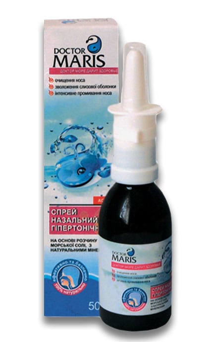 DOCTOR MARIS-Спрей назальний гіпертонічний Doctor Maris 50 мл-4820169780324