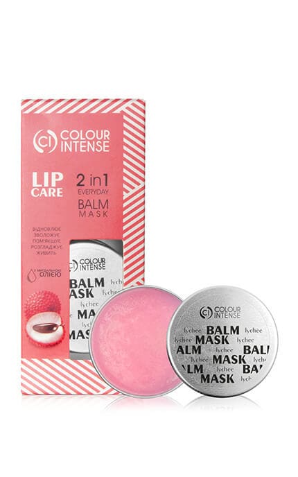 COLOUR INTENSE-Бальзам маска для губ Colour Intense Lip Care 09 питательный личи 10 г-4823083019433