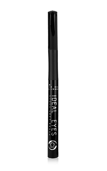 COLOUR INTENSE-Подводка фломастер для глаз Colour Intense Ideal Eyes сатиновая черная 2 г-4823083008291