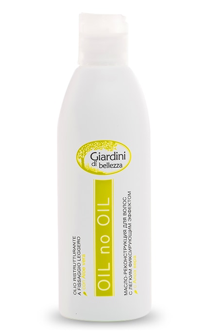 GIARDINI DI BELLEZZA-Масло для реконструкции волос Giardini Di Bellezza С легким фиксирующим эффектом 200 мл-8019653015073