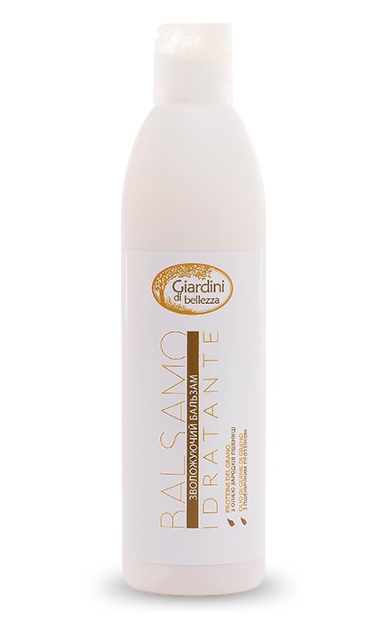 GIARDINI DI BELLEZZA-Бальзам для волос Giardini Di Bellezza Увлажняющий 250 мл-8019653017473