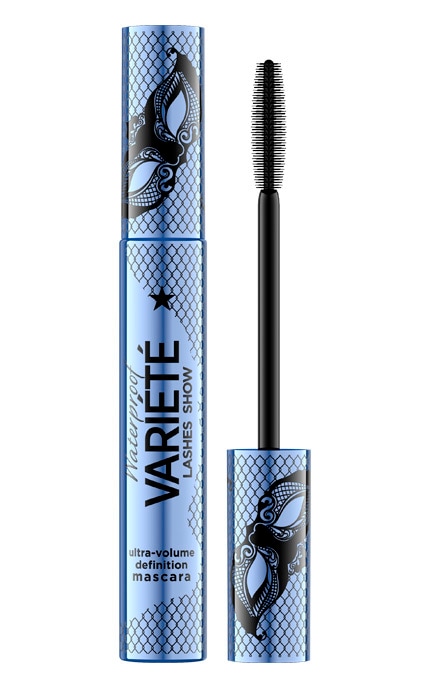 EVELINE-Тушь для ресниц водостойкая объемная Variete Lashes Show Black 10 мл-5901761965780