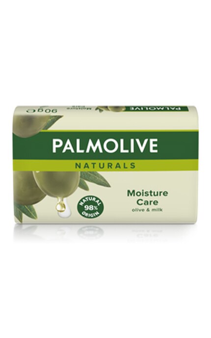 PALMOLIVE-Туалетное мыло Palmolive Naturals Moisture Care Оливка и Молочко 90 г-8693495033985
