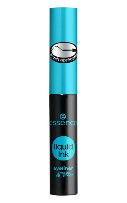 ESSENCE-Подводка для глаз водостойкая Essence Liquid Ink Black 3 мл-4250587705461