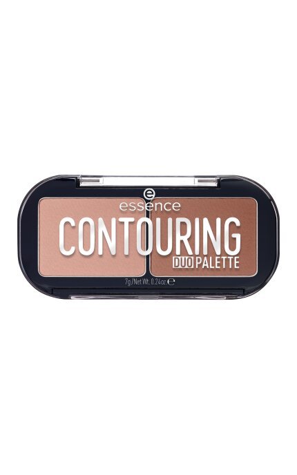 ESSENCE-Палетка для контурирования лица Essence Contouring Duo Palette 10 Lighter Skin 7 г-4059729224668