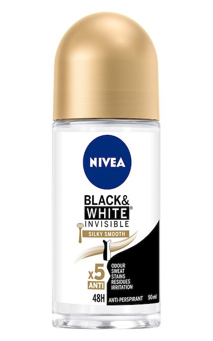 NIVEA-Антиперспирант Nivea Черное и Белое Невидимый Гладкий Шелк 50 мл-42360612