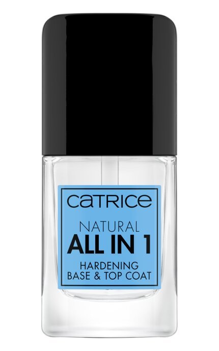 CATRICE-Базовое и топовое покрытие для ногтей Catrice Natural All in 1 Hardening 11 мл-4059729277565
