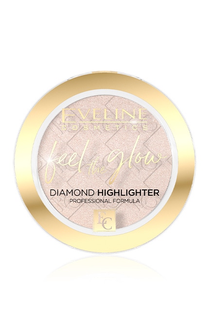 EVELINE-Хайлайтер для лица Eveline Feel The Glow 10 Light Diamond 4 г-5901761984521