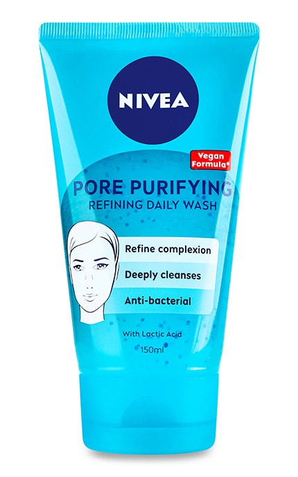 NIVEA-Ежедневный очищающий гель-скраб для лица против недостатков кожи от NIVEA 150 мл-4006000003580