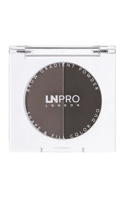 LN PROFESSIONAL-Тени для бровей LN Professional Brow Gradient Powder №102 Natural Brown 2,5 г-810140290021