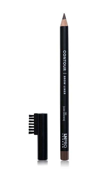 LN PROFESSIONAL-Карандаш для бровей LN Professional Contour Brow Liner №101 Ash brown 1,7 г-810134216983